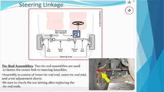 steering system for Mechanical students acadamic year 2018