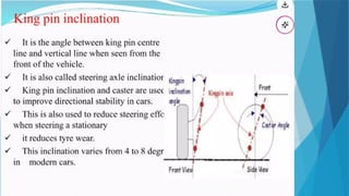 steering system for Mechanical students acadamic year 2018