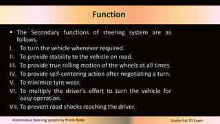 STEERING SYSTEM PART 1.pptx