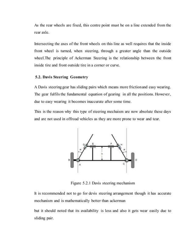 Steering system project report