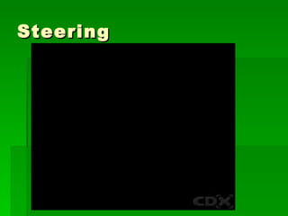 Steering




           copyright 2011 - eric jaromin
 