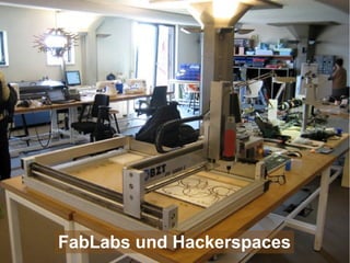 FabLabs und Hackerspaces
 
