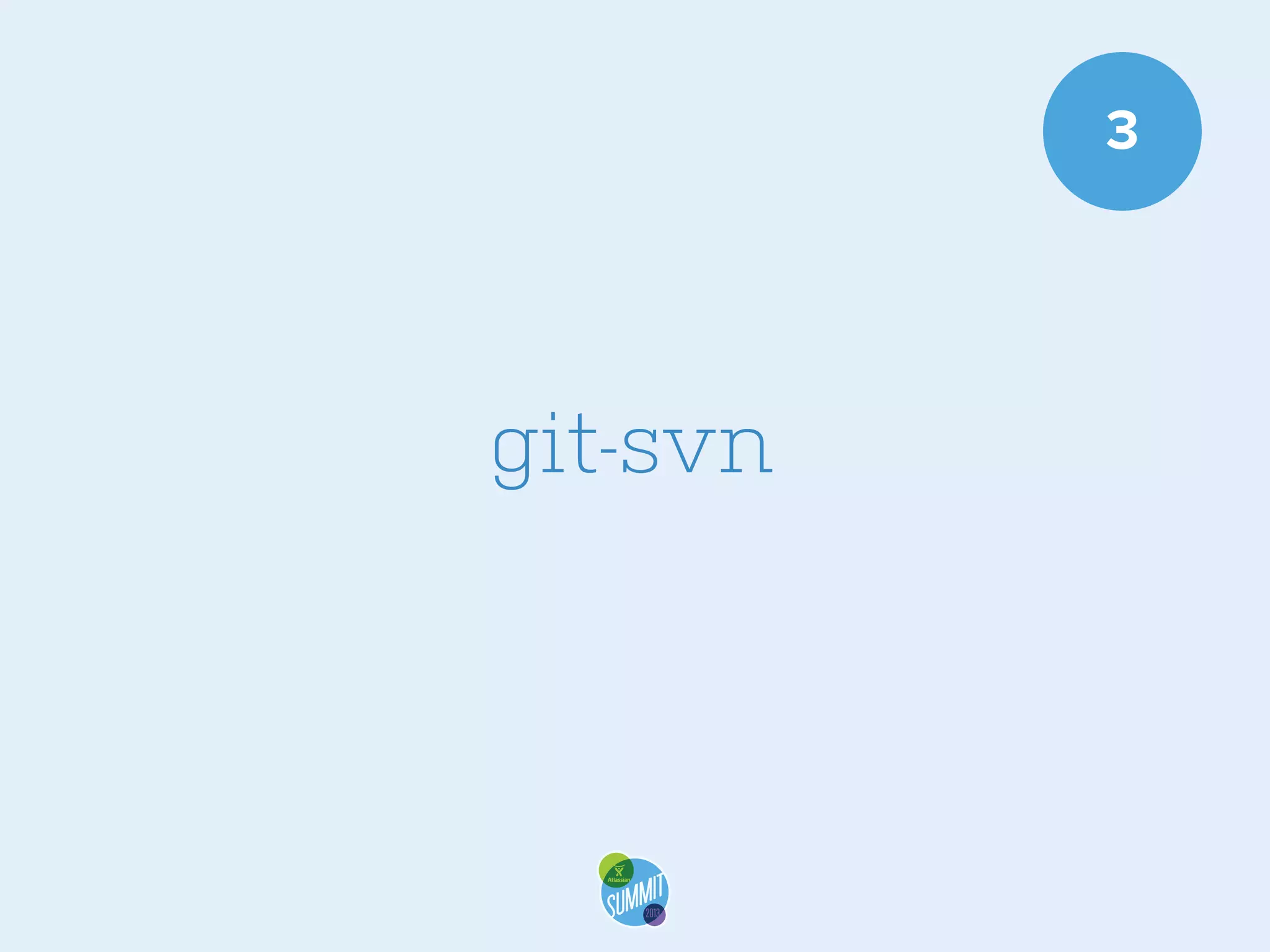 3

git-svn

 
