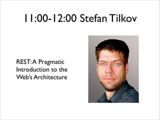 Stefan Tilkov Soa Rest And The Web