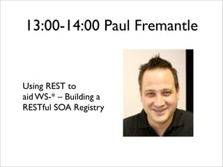 Stefan Tilkov Soa Rest And The Web