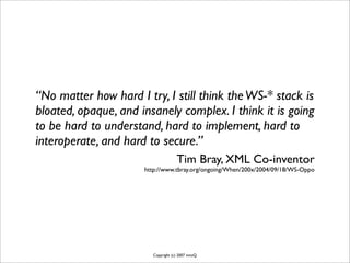 Stefan Tilkov Soa Rest And The Web