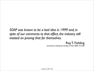 Stefan Tilkov Soa Rest And The Web