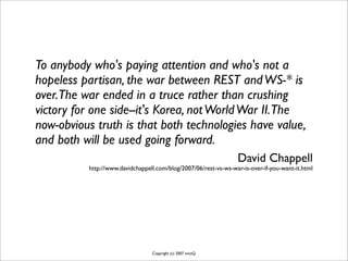 Stefan Tilkov Soa Rest And The Web