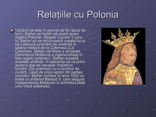 Relaţiile cu Polonia ,[object Object]