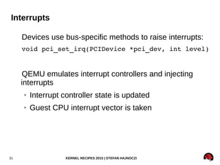 Kernel Recipes 2015: Speed up your kernel development cycle with QEMU | PDF