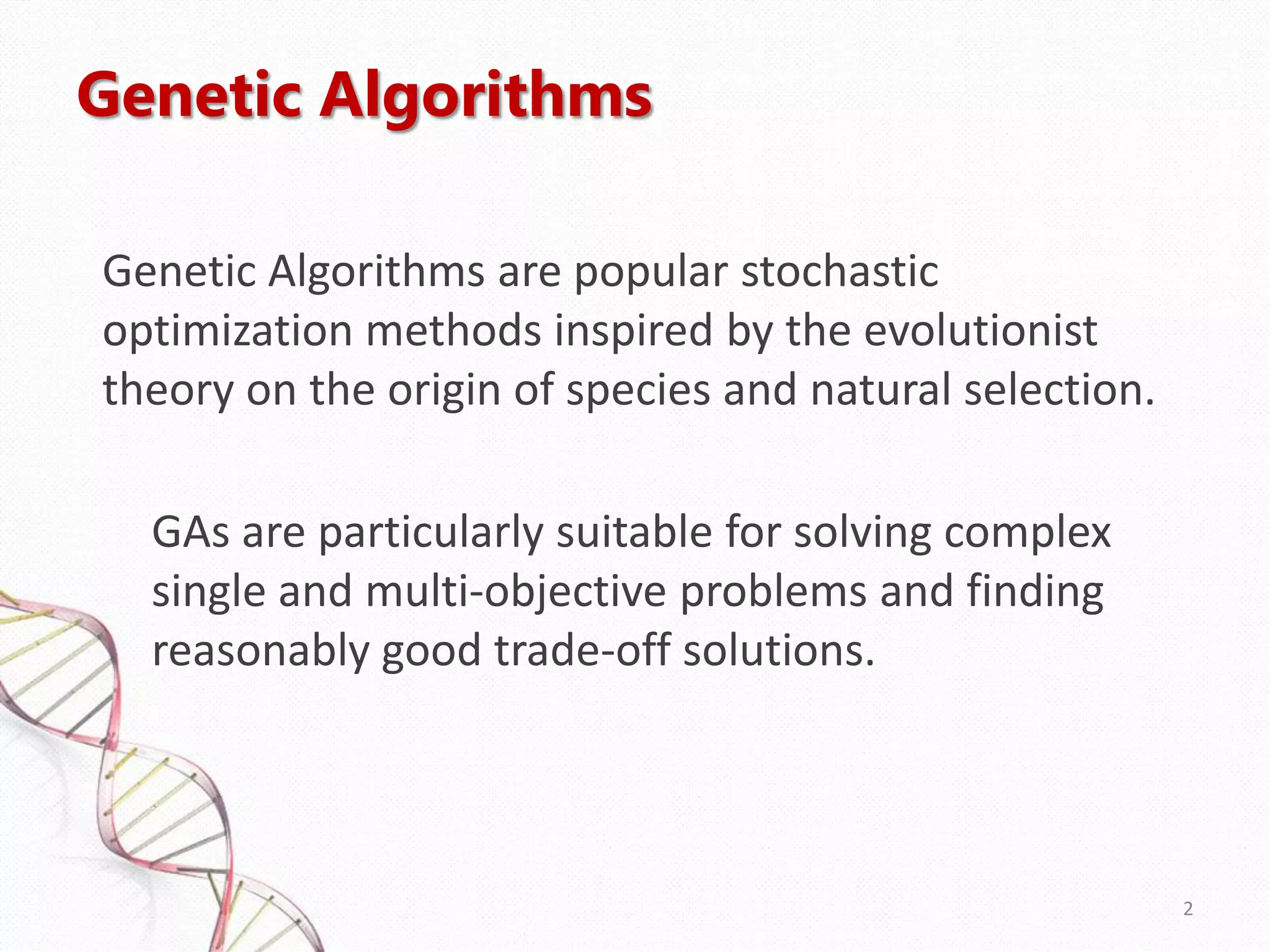 A Modular Genetic Algorithm Specialized for Linear Constraints | PPT