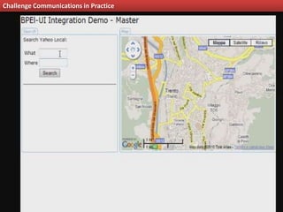 Challenge Communications in Practice
 