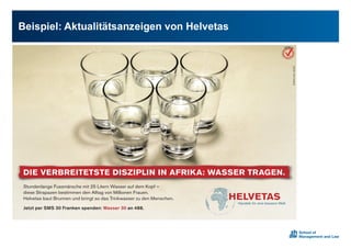 Beispiel:0Aktualitätsanzeigen0von0Helvetas
DIE VERBREITETSTE DISZIPLIN IN AFRIKA: WASSER TRAGEN.
Stundenlange Fussmärsche mit 25 Litern Wasser auf dem Kopf –
diese Strapazen bestimmen den Alltag von Millionen Frauen.
Helvetas baut Brunnen und bringt so das Trinkwasser zu den Menschen.
Jetzt per SMS 30 Franken spenden: Wasser 30 an 488.
SPINASCIVILVOICES
 