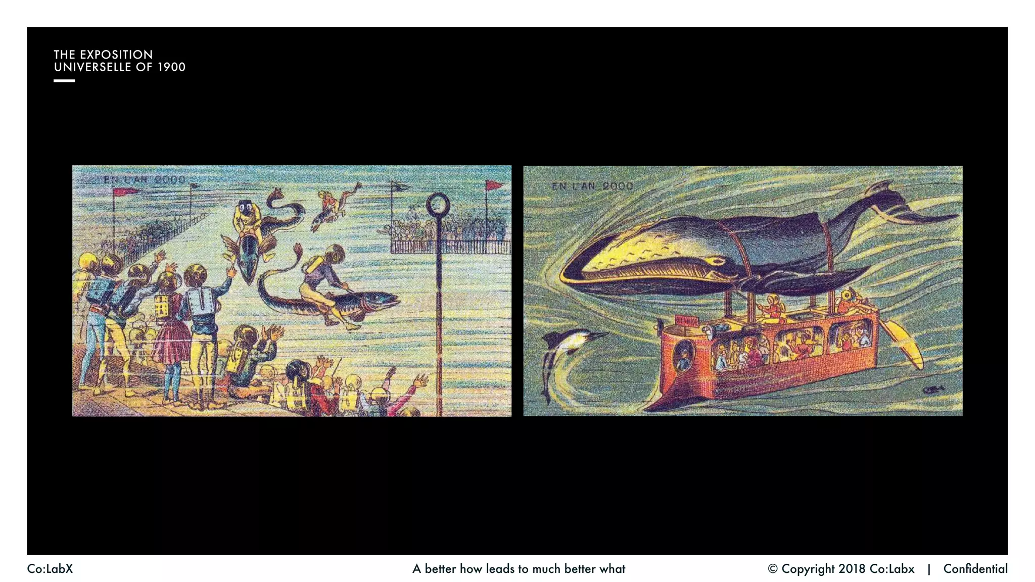 © Copyright 2018 Co:Labx | ConfidentialA better how leads to much better whatCo:LabX
THE EXPOSITION
UNIVERSELLE OF 1900