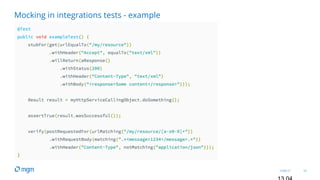 13.04.17 16
Mocking in integrations tests - example
 