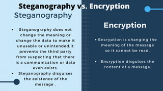 Steganography and steganalysis | PPT