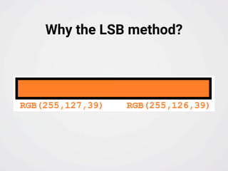 Steganography Part 1 | PPT
