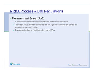 NRDA: Process, Pitfalls and Possibilities | PDF