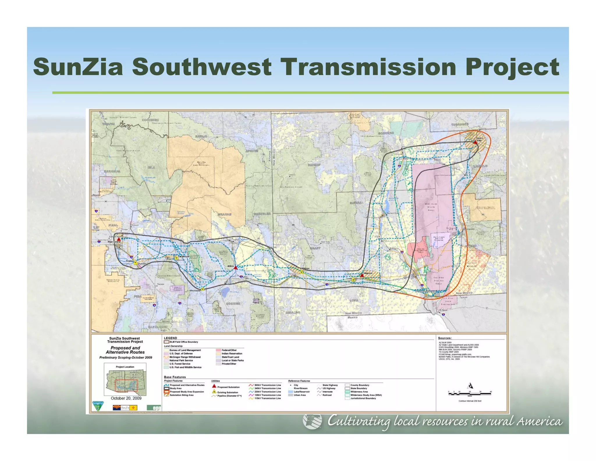 SunZia Southwest Transmission Project
 
