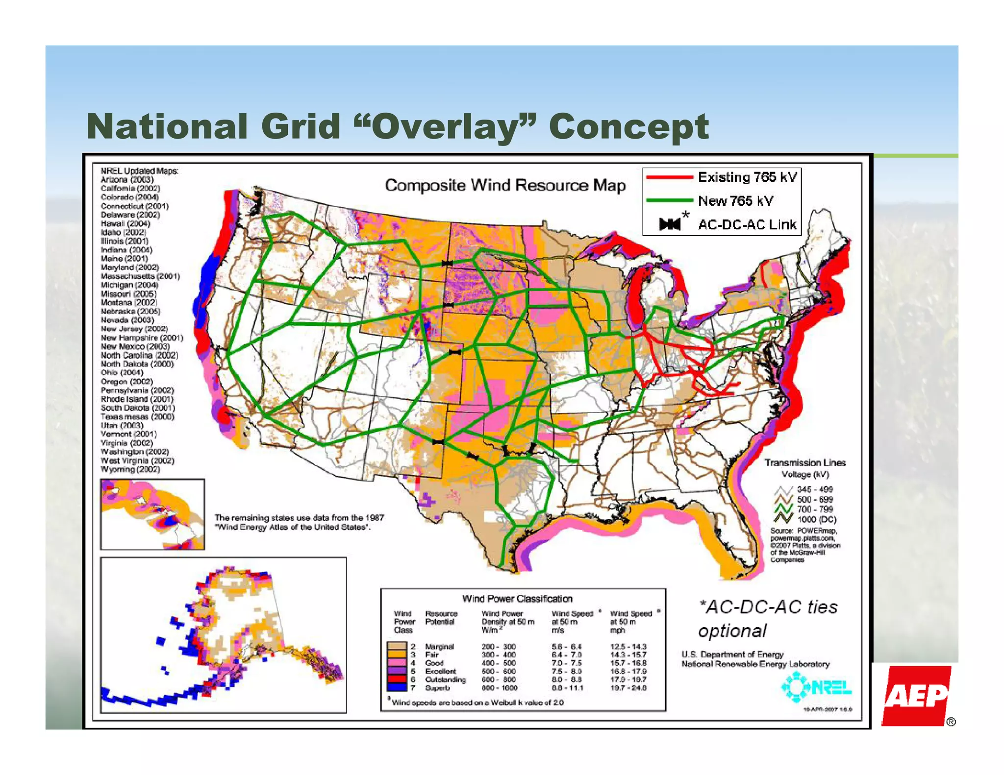 National Grid “Overlay” Concept
 