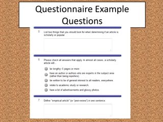 Question Drafting Final Thoughts
• Get a reviewer.
• If at first you don’t succeed….
http://www.flickr.com/photos/djmccrad...