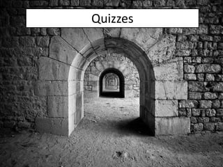 Quizzes
 