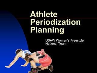 Athlete
Periodization
Planning
   USAW Women’s Freestyle
   National Team
 