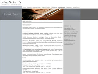 Stein & Stein, P.A. Website