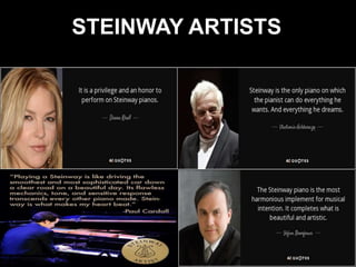 STEINWAY ARTISTS
 