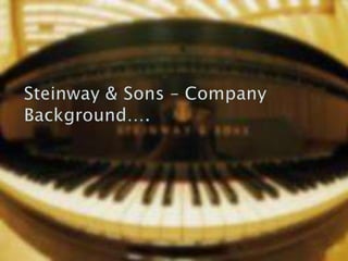 Steinway and sons (rukmi sarmah)