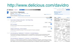 http://www.delicious.com/davidro 