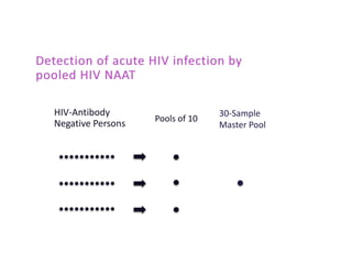 HIV-Antibody
Negative Persons Pools of 10
30-Sample
Master Pool
 