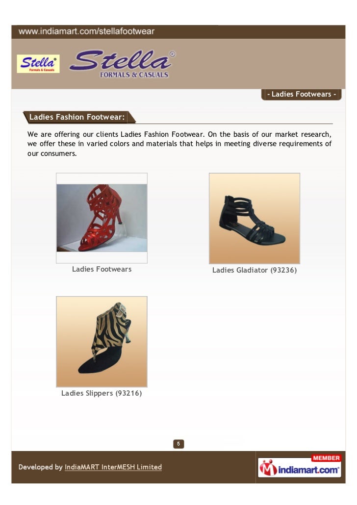 Stella Footwear, New Delhi, Ladies Footwears
