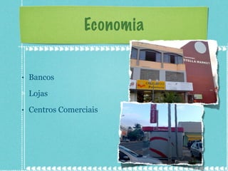 Economia Bancos Lojas Centros Comerciais 