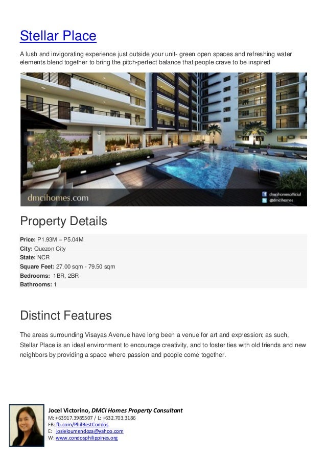 Pre Sell / Condo For Sale in Quezon City Stellar Place