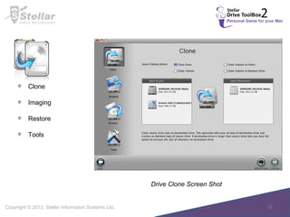 Drive Clone Screen Shot  Clone Imaging Restore Tools 