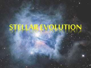 STELLAR EVOLUTION
 