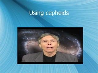 Using cepheids
 