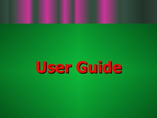 User Guide 