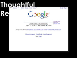 Thoughtful
Reduction
 