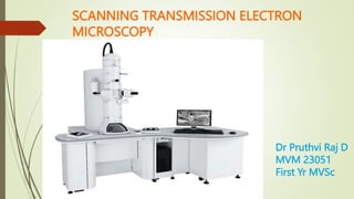 Scanning transmission electron microscopy | PPTX