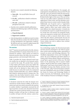 Stem Cell Research: Trends and Perspectives on the Evolving International Landscape