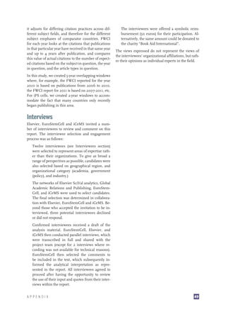 Stem Cell Research: Trends and Perspectives on the Evolving International Landscape