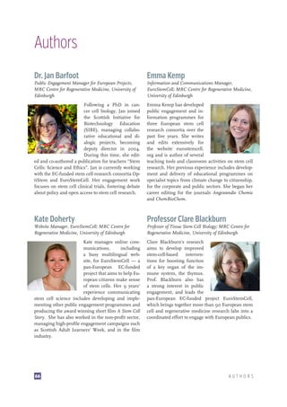 Stem Cell Research: Trends and Perspectives on the Evolving International Landscape