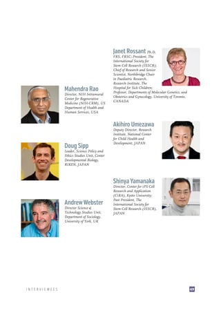 Stem Cell Research: Trends and Perspectives on the Evolving International Landscape