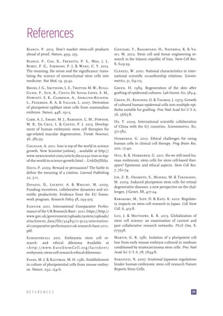 Stem Cell Research: Trends and Perspectives on the Evolving International Landscape