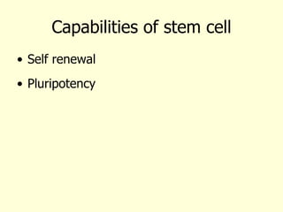 Stem Cells And Potential Clinical Applications | PPT