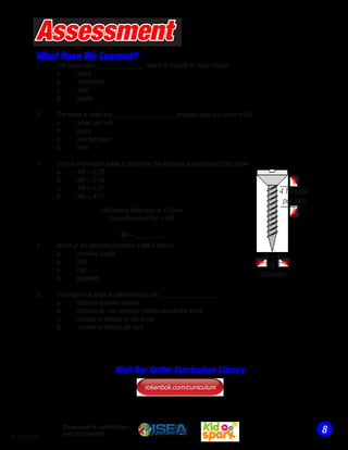 Stem Education - Screw | PDF