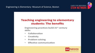 Engineering is Elementary- Museum of Science, Boston
 