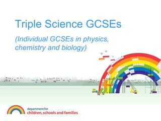 STEM: Progression from GCSE to A Level | PPT